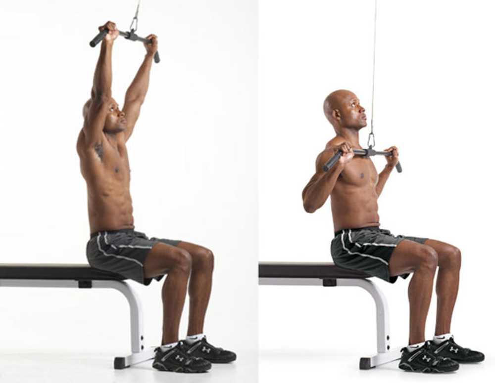 Pull down let. Cable lat pulldown. Pull down let. Pull down let. Reverse grip lat pulldown.
