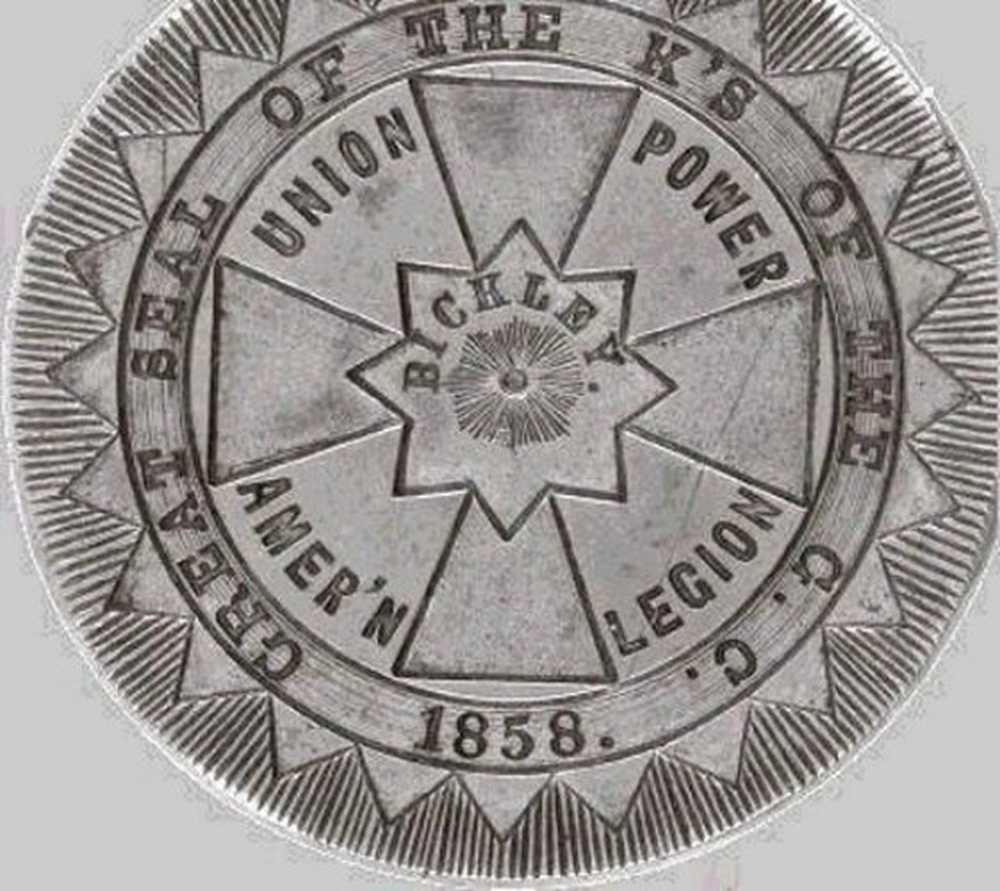 древние ордена и сообщества. рыцари золотого круга. конфедерация рыцарей золотого круга. Knights of the golden circle. война севера и юга в сша.